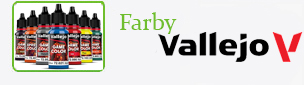Aerograf hobby farby Vallejo